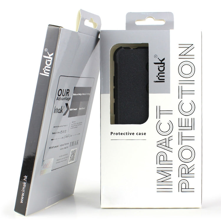 For HTC Desire 20 / Desire 20+ IMAK All Coverage Shockproof Airbag TPU Case(Transparent Black) Eurekaonline