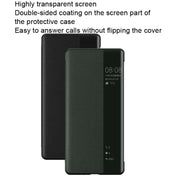 For HUAWEI Mate 40 Pro Original HUAWEI Smart Window Phone Case ( For Glass Back Cover Version )(Black) Eurekaonline