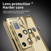 For Hauwei Mate X2 Aluminum Alloy Double Hinge Shockproof Phone Protective Case(Gold) Eurekaonline