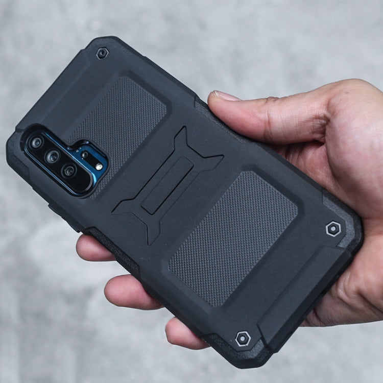 For Honor 20 Pro FATBEAR Armor Shockproof Cooling Phone Case(Black) Eurekaonline