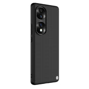 For Honor 70 Pro/70 Pro + NILLKIN 3D Textured Nylon Fiber TPU Phone Case(Black) Eurekaonline