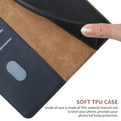 For Honor Magic4 Pro Genuine Leather Fingerprint-proof Horizontal Flip Phone Case(Blue) Eurekaonline