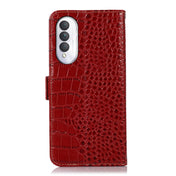 For Honor X20 SE Crocodile Top Layer Cowhide Leather Phone Case(Red) Eurekaonline