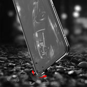 For Huawei Honor 30 Aluminum Alloy Shockproof Protective Bumper Frame(Black Red) Eurekaonline