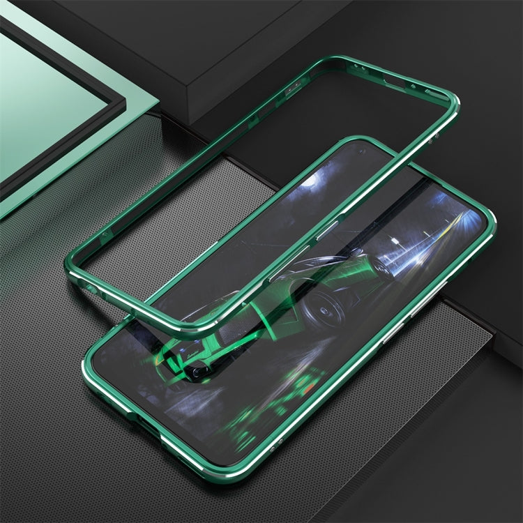 For Huawei Honor 30S Aluminum Alloy Shockproof Protective Bumper Frame(Green) Eurekaonline