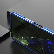 For Huawei Honor X10 Aluminum Alloy Shockproof Protective Bumper Frame(Black Blue) Eurekaonline