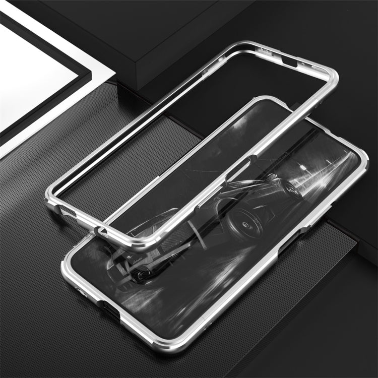 For Huawei Honor X10 Aluminum Alloy Shockproof Protective Bumper Frame(Silver) Eurekaonline