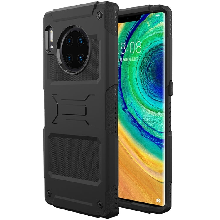 For Huawei Mate 30 4G / 5G FATBEAR Armor Shockproof Cooling Phone Case(Black) Eurekaonline