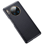 For Huawei Mate 30 Pro Carbon Fiber Leather Texture Kevlar Anti-fall Phone Protective Case(Black) Eurekaonline