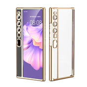 For Huawei Mate Xs 2 TPU Electroplating Full Coverage Protective Phone Case(Gold) Eurekaonline