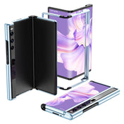 For Huawei Mate Xs 2 Ultra-thin Frame Shockproof Phone Case(Blue) Eurekaonline