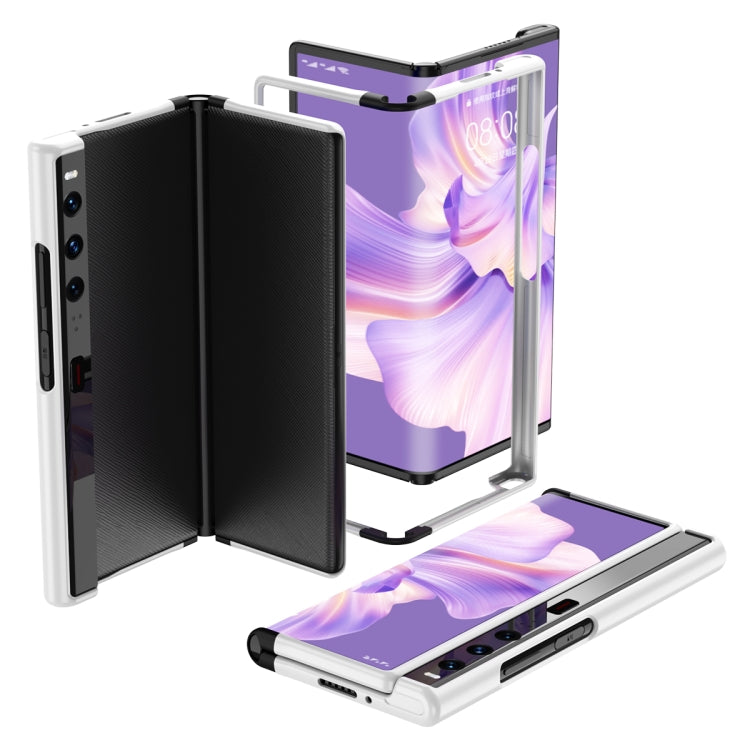 For Huawei Mate Xs 2 Ultra-thin Frame Shockproof Phone Case(White) Eurekaonline