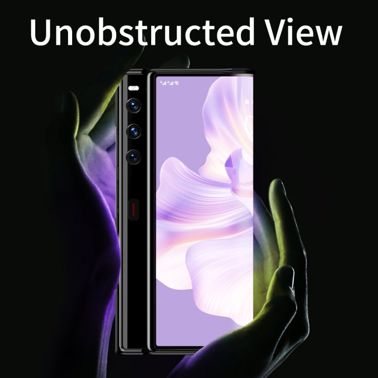 For Huawei Mate Xs 2 Ultra-thin Frame Shockproof Phone Case(White) Eurekaonline