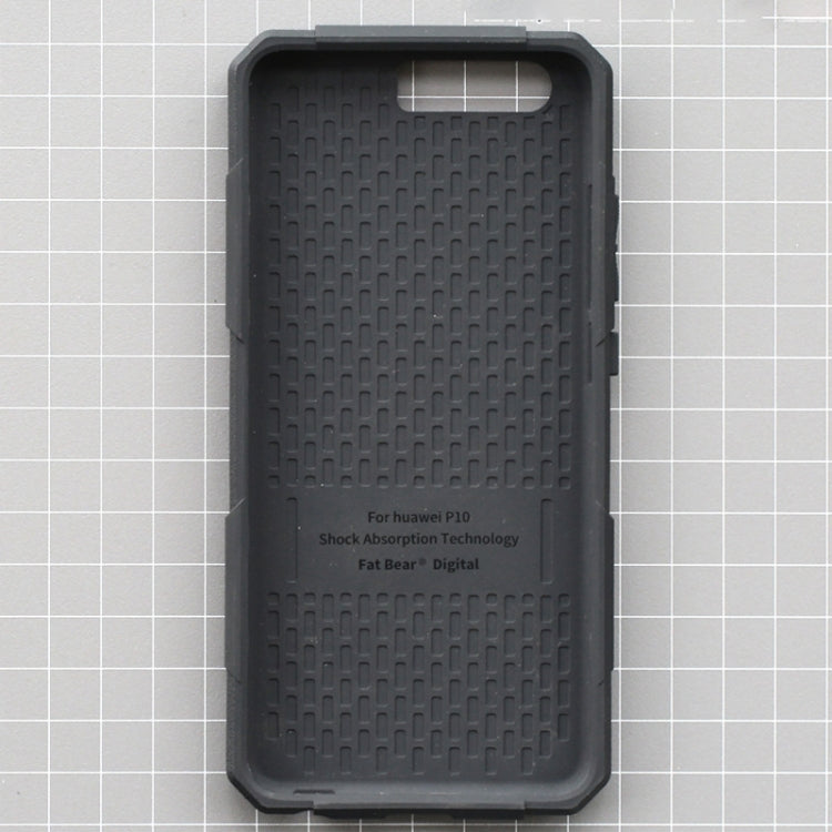 For Huawei P10 FATBEAR Armor Shockproof Cooling Phone Case(Black) Eurekaonline