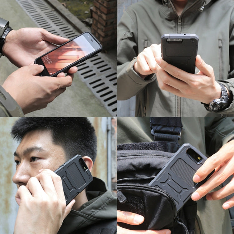 For Huawei P10 Plus FATBEAR Armor Shockproof Cooling Phone Case(Black) Eurekaonline