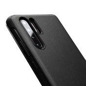 For Huawei P30 Pro QIALINO Genuine Leather Side Window View Smart Phone Case(Black) Eurekaonline