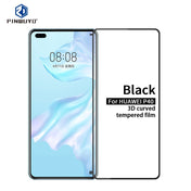 For Huawei P40 PINWUYO 9H 3D Curved Full Screen Explosion-proof Tempered Glass Film(Black) Eurekaonline