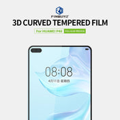 For Huawei P40 PINWUYO 9H 3D Curved Full Screen Explosion-proof Tempered Glass Film(Black) Eurekaonline