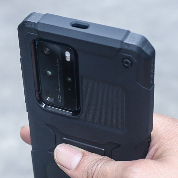  P40 Pro+ FATBEAR Armor Shockproof Cooling Phone Case(Black) Eurekaonline