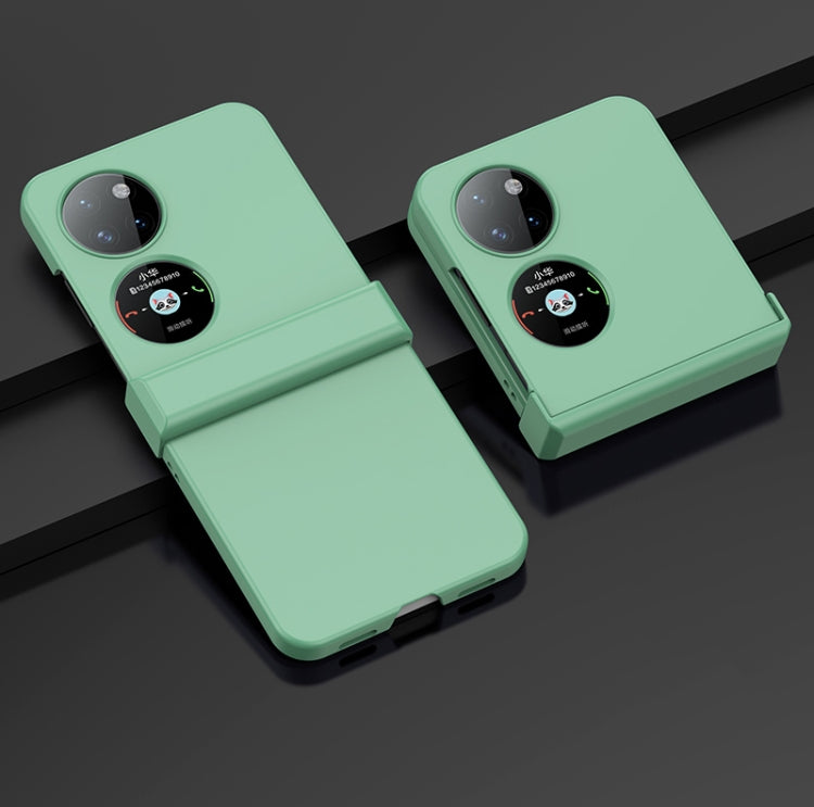 For Huawei P50 Pocket Three-piece Set Phone Case(Light green) Eurekaonline