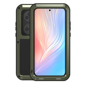 For Huawei P50 Pro LOVE MEI Metal Shockproof Waterproof Dustproof Protective Phone Case without Glass(Green) Eurekaonline