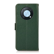 For Huawei nova Y90 / Enjoy 50 Pro KHAZNEH Litchi Texture RFID Genuine Leather Phone Case(Green) Eurekaonline