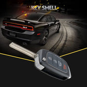 For Hyundai 4-button Folding Car Key Shell with Metal Edge Solaris ix35 ix4 Santa Eurekaonline