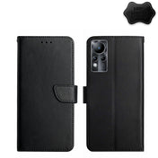 For Infinix Note 11 Genuine Leather Fingerprint-proof Horizontal Flip Phone Case(Black) Eurekaonline