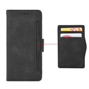 For Infinix Note 12 5G / Note 12 Pro 5G Skin Feel Calf Texture Card Slots Leather Phone Case(Black) Eurekaonline