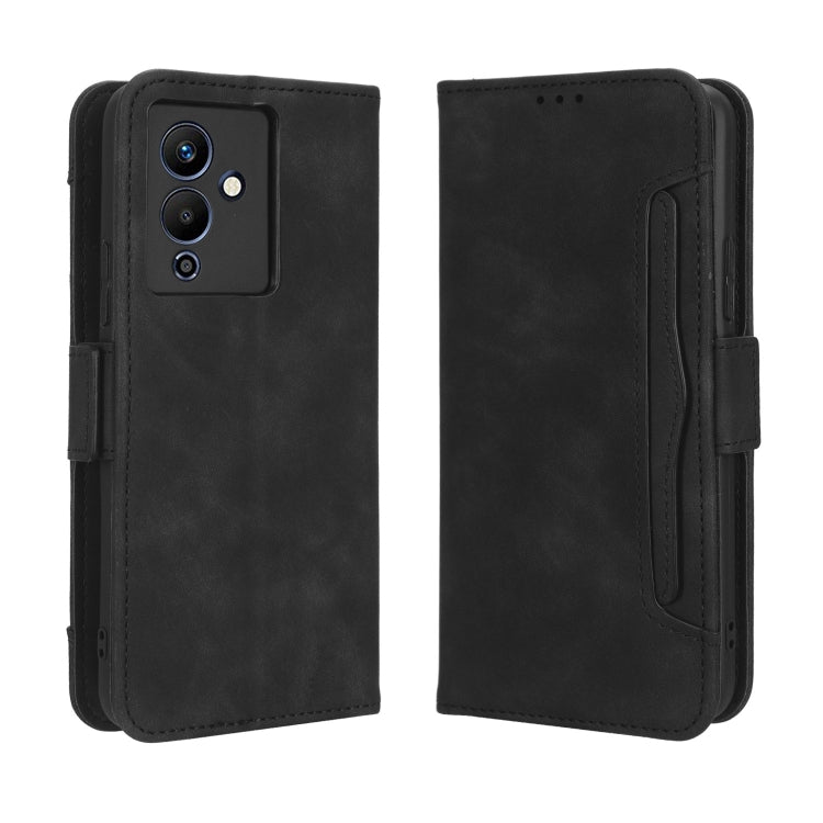  Note 12 Pro 5G Skin Feel Calf Texture Card Slots Leather Phone Case(Black) Eurekaonline