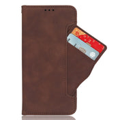 For Infinix Note 12 5G / Note 12 Pro 5G Skin Feel Calf Texture Card Slots Leather Phone Case(Brown) Eurekaonline