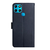 For Infinix Smart 6 Genuine Leather Fingerprint-proof Horizontal Flip Phone Case(Blue) Eurekaonline