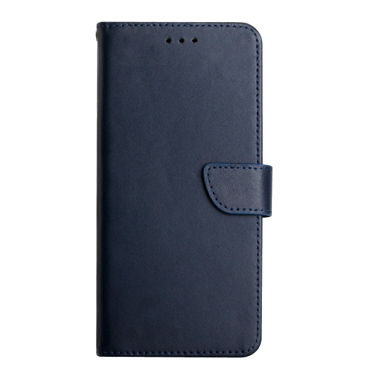 For Infinix Smart 6 Genuine Leather Fingerprint-proof Horizontal Flip Phone Case(Blue) Eurekaonline