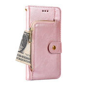 For Infinix Smart HD 2021/X612 Zipper Bag Leather Phone Case(Rose Gold) Eurekaonline