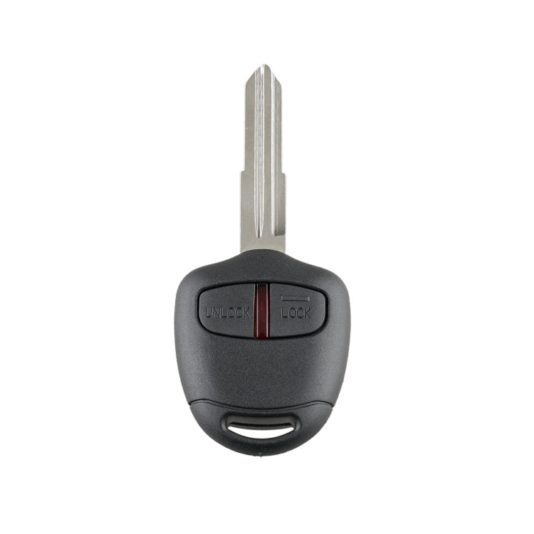 For MITSUBISHI 2 Buttons Intelligent Remote Control Car Key with 46 Chip & Battery & Right Slot, Frequency: 433MHz Eurekaonline