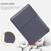 For MacBook 15 / 16 inch PU Leather 4 in 1 Laptop Bag with Functional Bracket(Space Gray) Eurekaonline