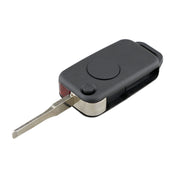 For Mercedes-Benz Car Keys Replacement 1 Button Car Key Case with Foldable Key Blade Eurekaonline