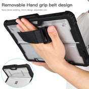 For MicroSoft Surface Pro 8 Acrylic Transparent Hand Strap Laptop Case Eurekaonline