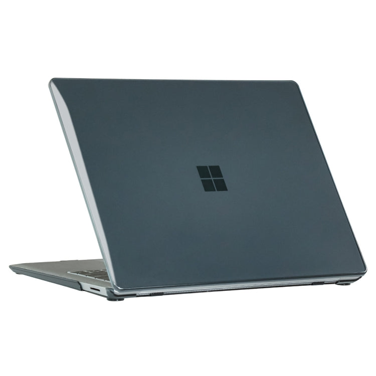 For Microsoft Surface Laptop 2/3/4/5 13.5 Cloth 1769/1867/1958/1950 ENKAY Hat-Prince Shockproof Crystal Hard Case(Black) Eurekaonline