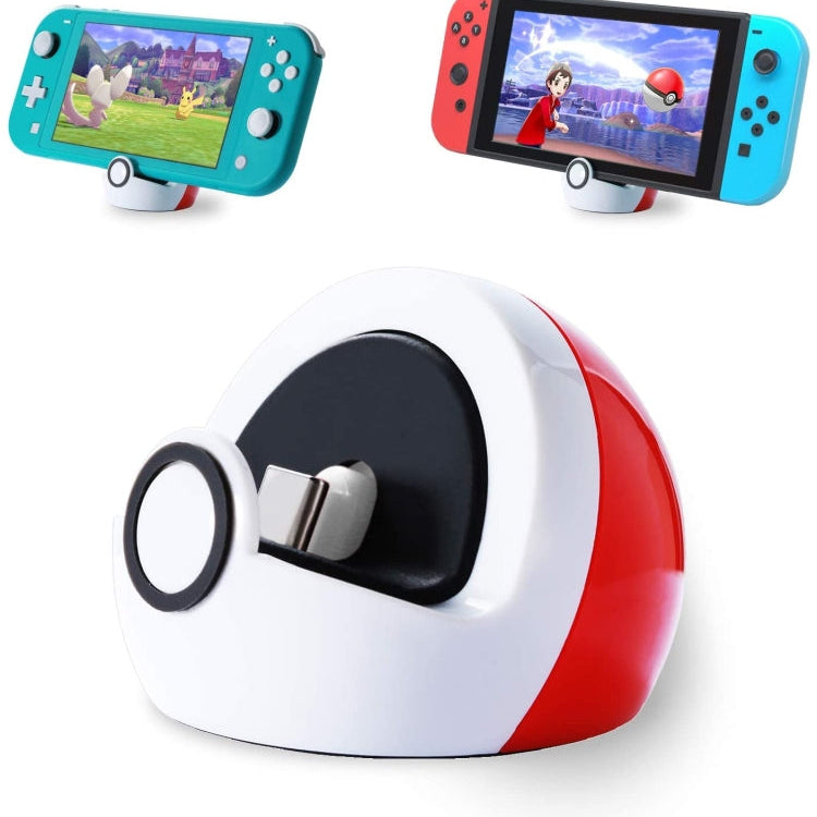 For Nintendo Switch and Switch Lite NS Nintendo Game Console Mini Portable Charging Dock Stand Eurekaonline