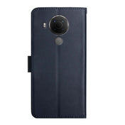 For Nokia 5.4 Genuine Leather Fingerprint-proof Horizontal Flip Phone Case(Blue) Eurekaonline