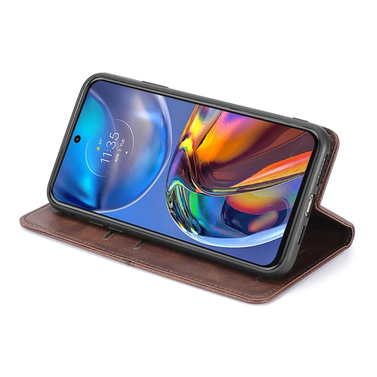 For Nokia C21 Plus Cow Texture Magnetic Horizontal Flip Leather Phone Case(Dark Brown) Eurekaonline