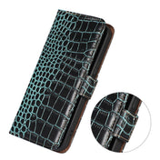 For Nokia G100 Crocodile Top Layer Cowhide Leather Phone Case(Green) Eurekaonline