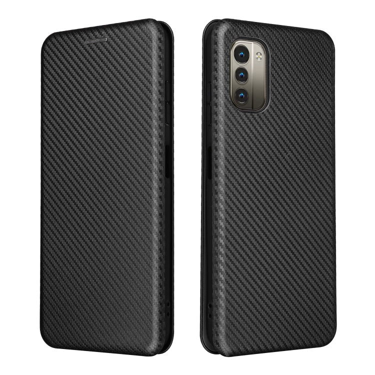  G21 Carbon Fiber Texture Leather Phone Case(Black) Eurekaonline