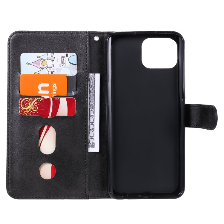 For OPPO F17 Pro / A93 Fashion Calf Texture Zipper Horizontal Flip Leather Case with Holder & Card Slots & Wallet(Black) Eurekaonline