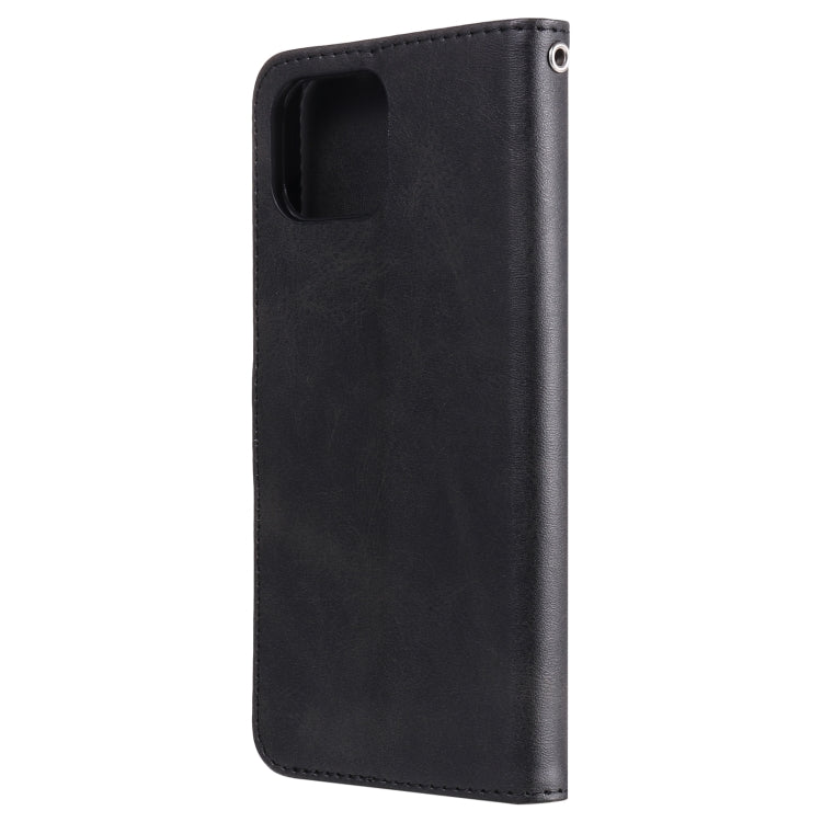 For OPPO F17 Pro / A93 Fashion Calf Texture Zipper Horizontal Flip Leather Case with Holder & Card Slots & Wallet(Black) Eurekaonline