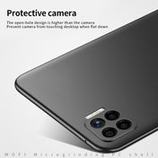 For OPPO F17 Pro / A93 MOFI Frosted PC Ultra-thin Hard Case(Black) Eurekaonline