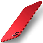 For OPPO F17 Pro / A93 MOFI Frosted PC Ultra-thin Hard Case(Red) Eurekaonline