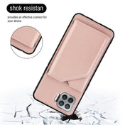 For OPPO F17 Pro & A93 Skin Feel PU + TPU + PC Back Cover Shockproof Case with Card Slots & Holder & Photo Frame(Rose Gold) Eurekaonline