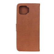 For OPPO F17 Pro KHAZNEH Cowhide Texture Horizontal Flip Leather Case with Holder & Card Slots & Wallet(Brown) Eurekaonline